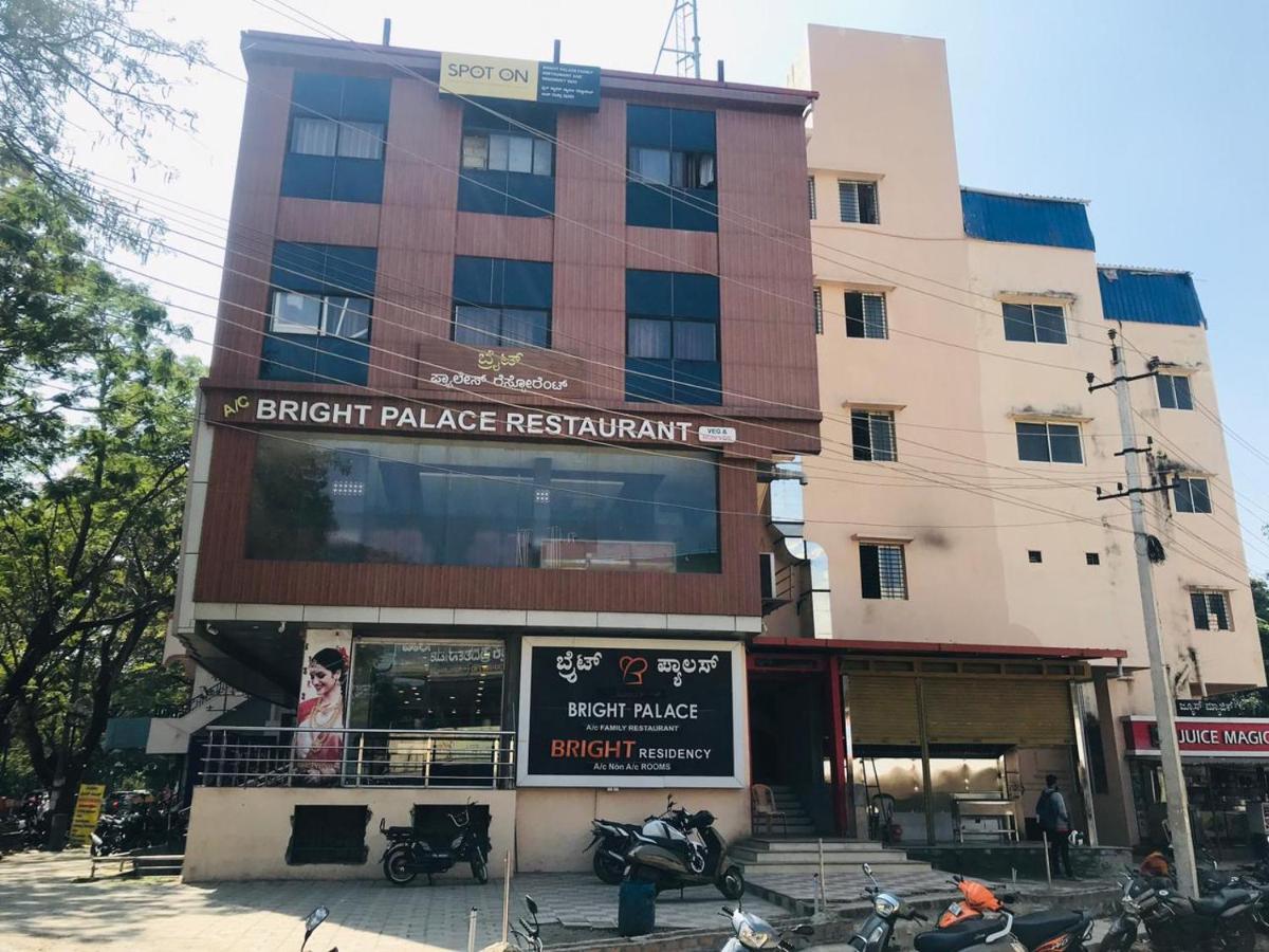 Staymaker Bright Palace Residency Shivamogga Exteriör bild